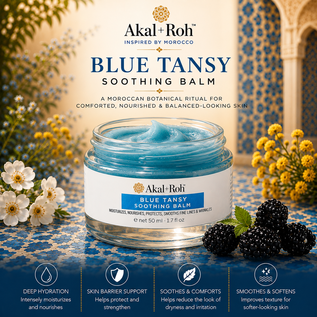 Akal+Roh™ Blue Tansy Comfort Balm- 1.7 Oz